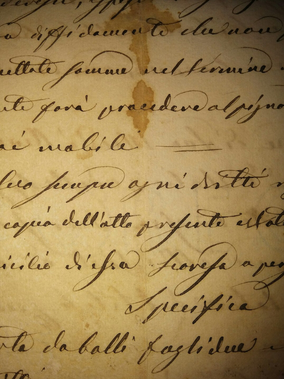 mysterious old book close up