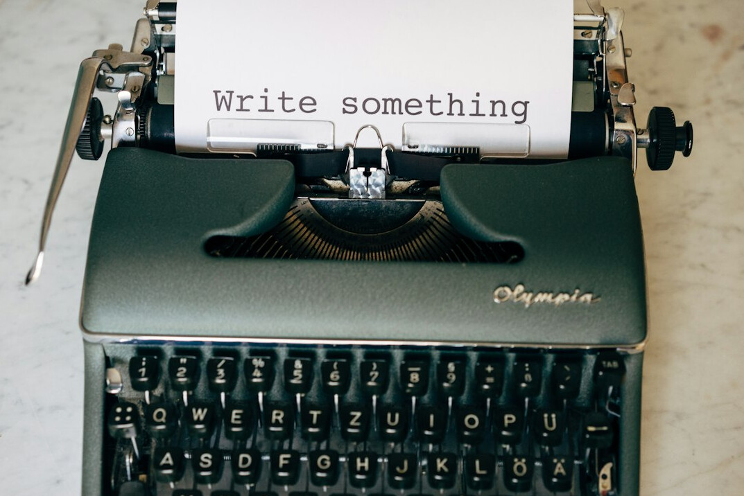 vintage typewriter